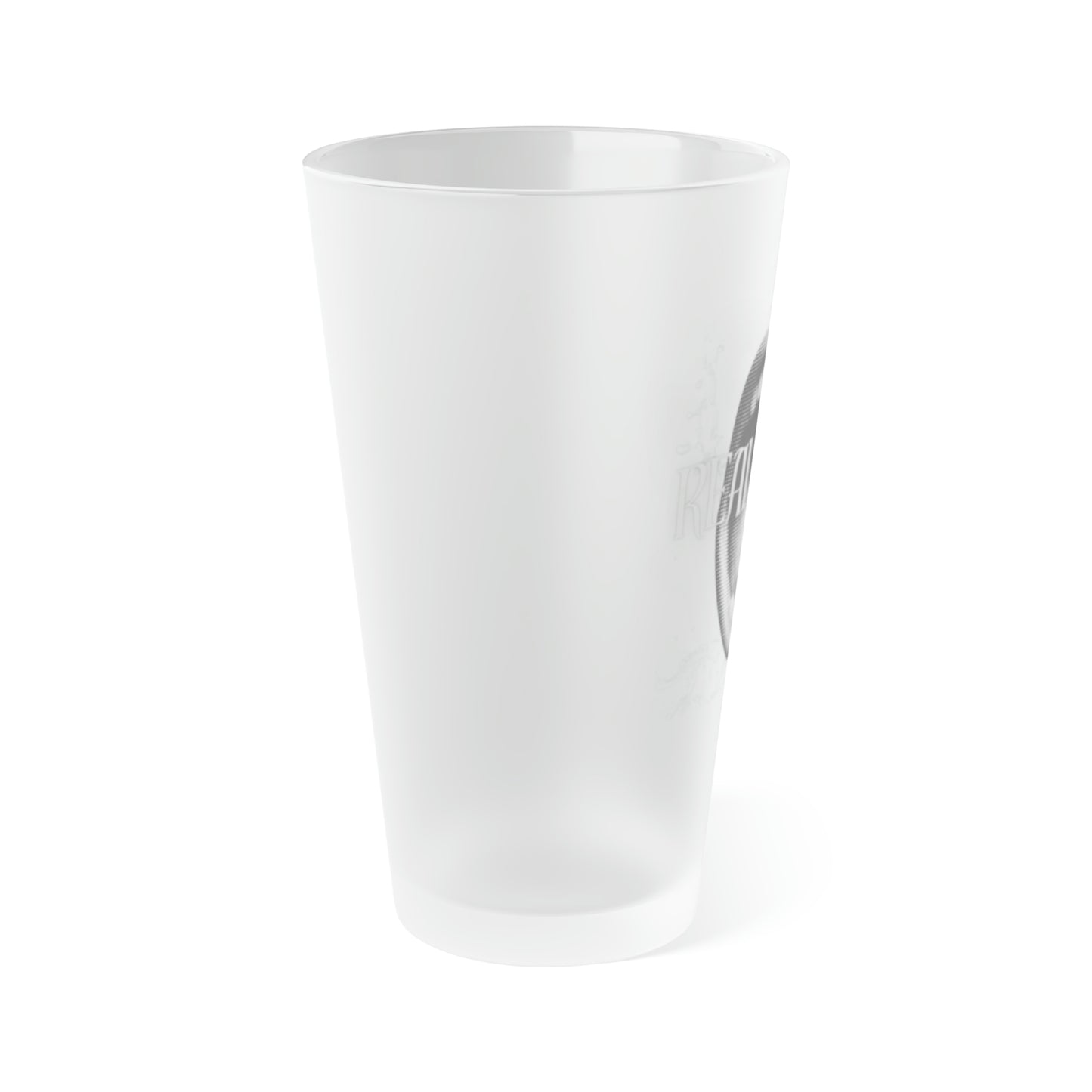 Frosted Pint Glass, 16oz