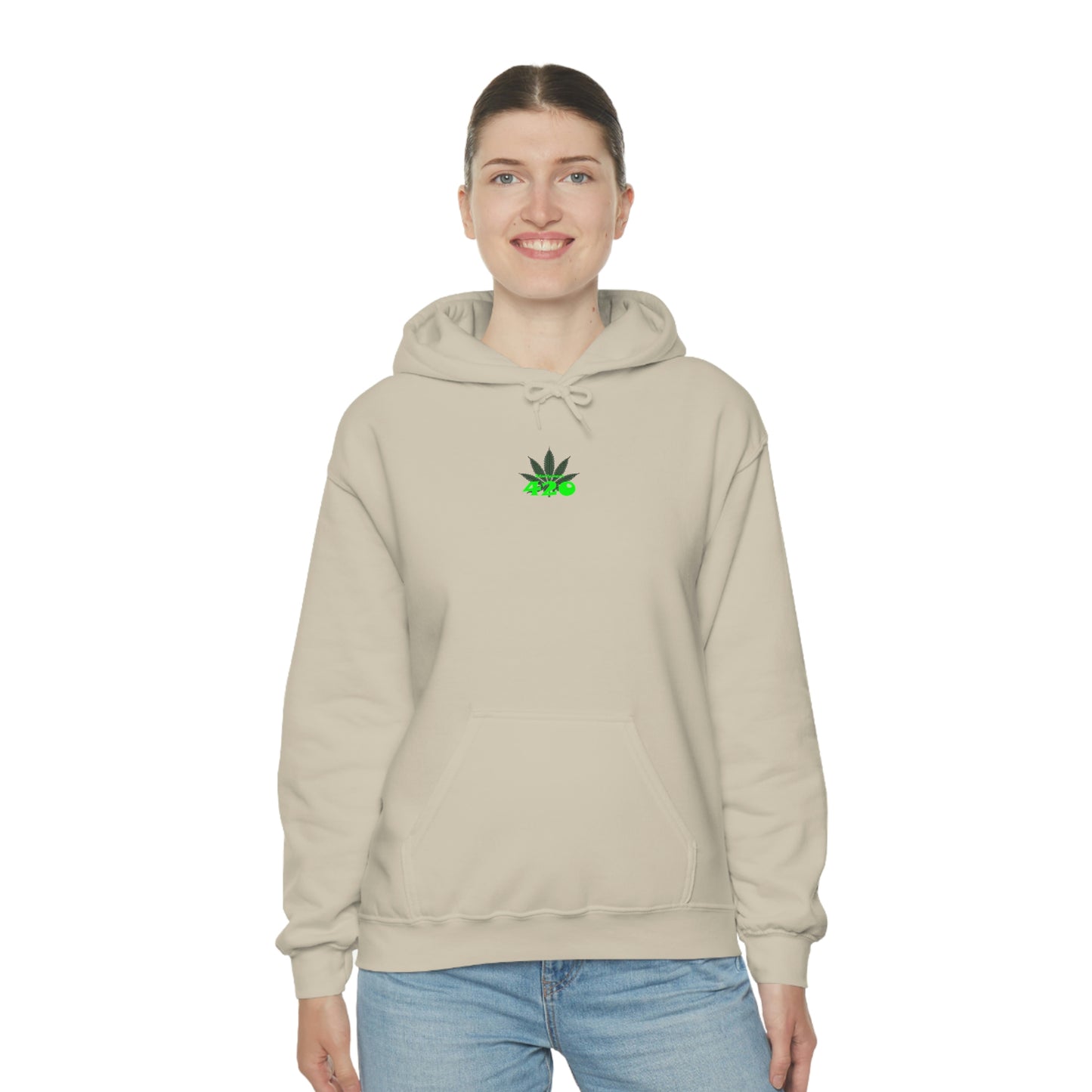 It came from above Skullymack 420 Hooded Sweatshirt