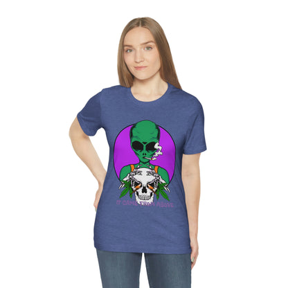 It came from above Skullymack 420 Short Sleeve Tee