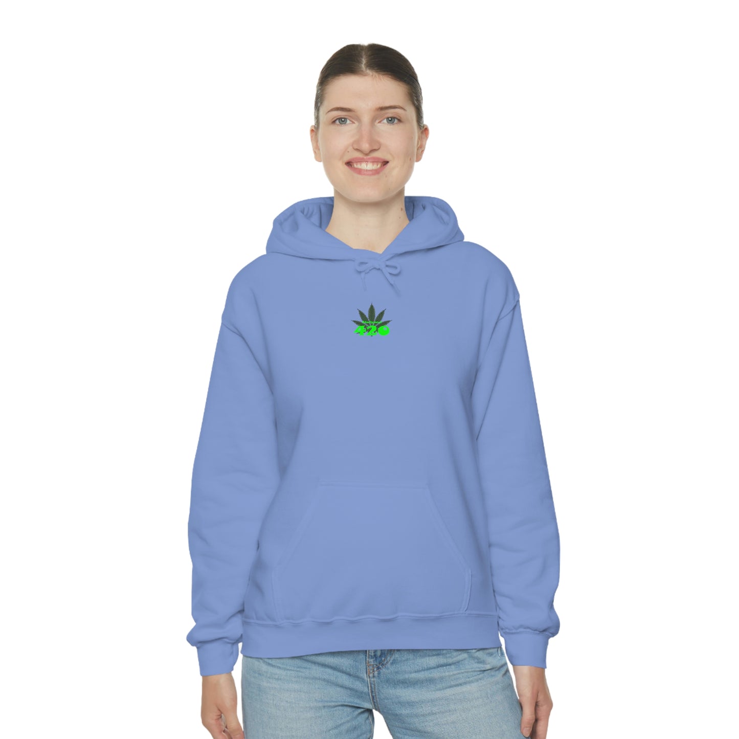 It came from above Skullymack 420 Hooded Sweatshirt