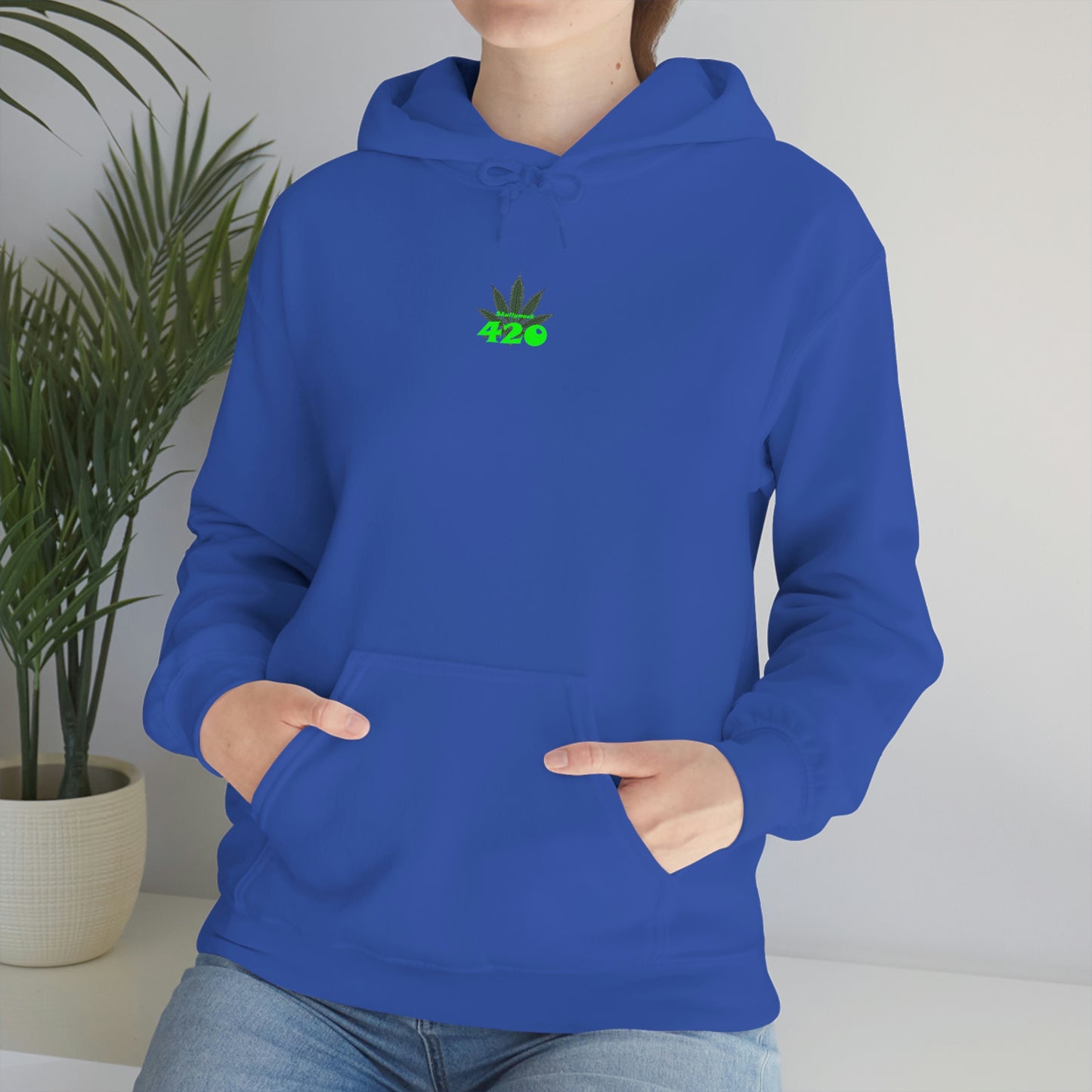 It came from above Skullymack 420 Hooded Sweatshirt