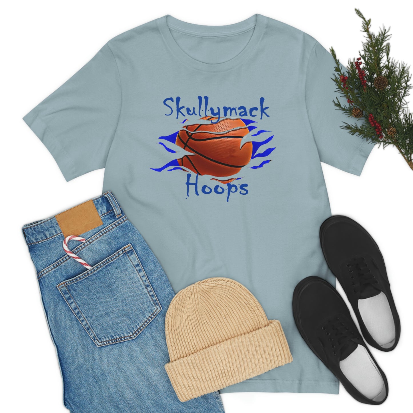 Skullymack Hoops Short Sleeve Tee