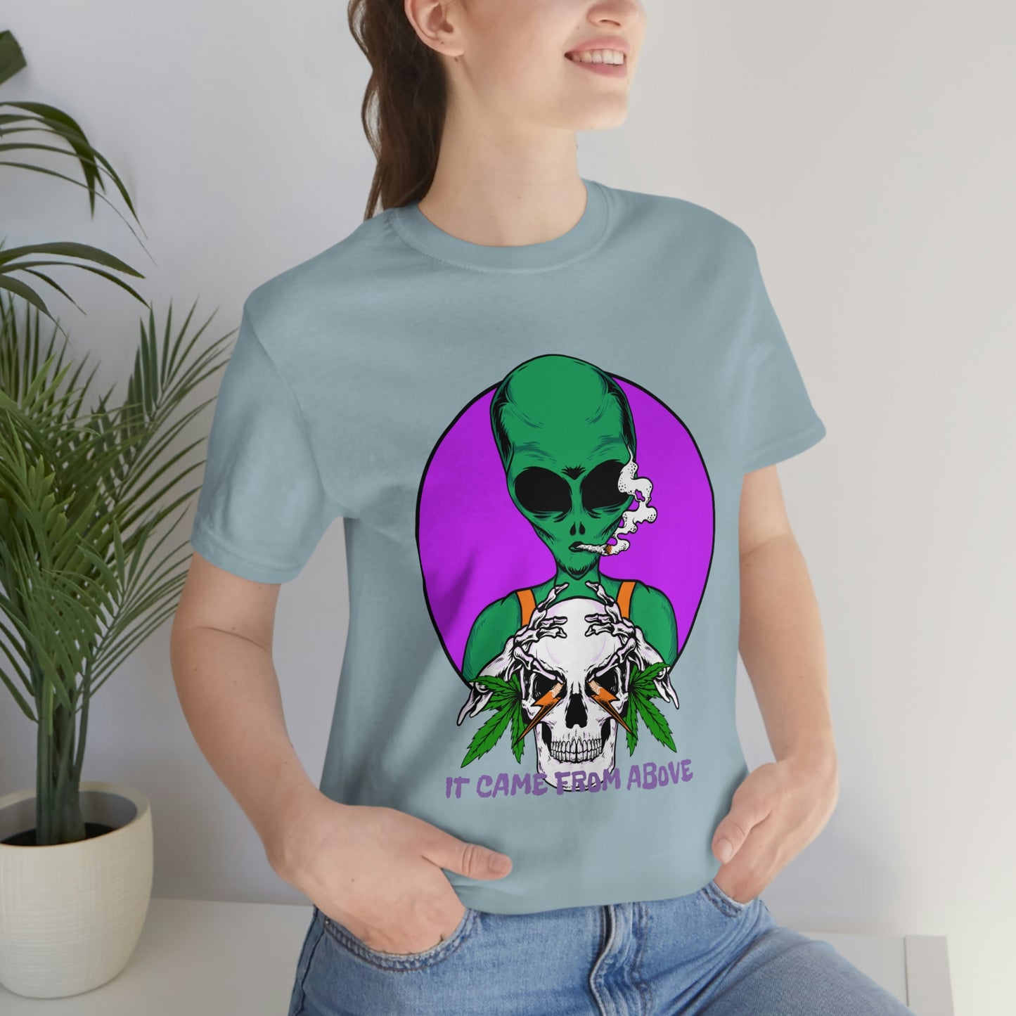 It came from above Skullymack 420 Short Sleeve Tee