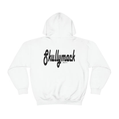 Skullymack OG wht Hooded Sweatshirt