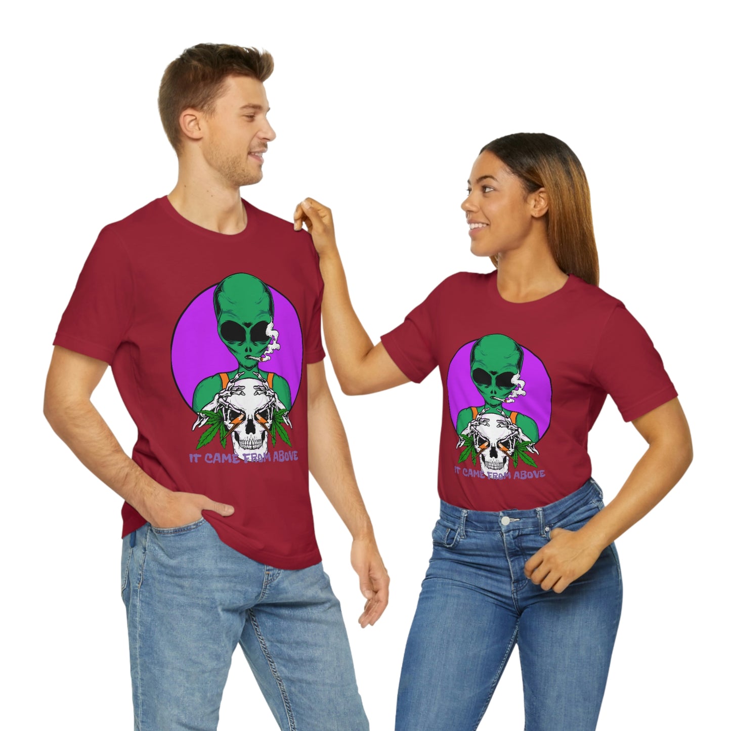 It came from above Skullymack 420 Short Sleeve Tee