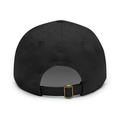 Skullymack 420 Hat with Leather Patch (Round)