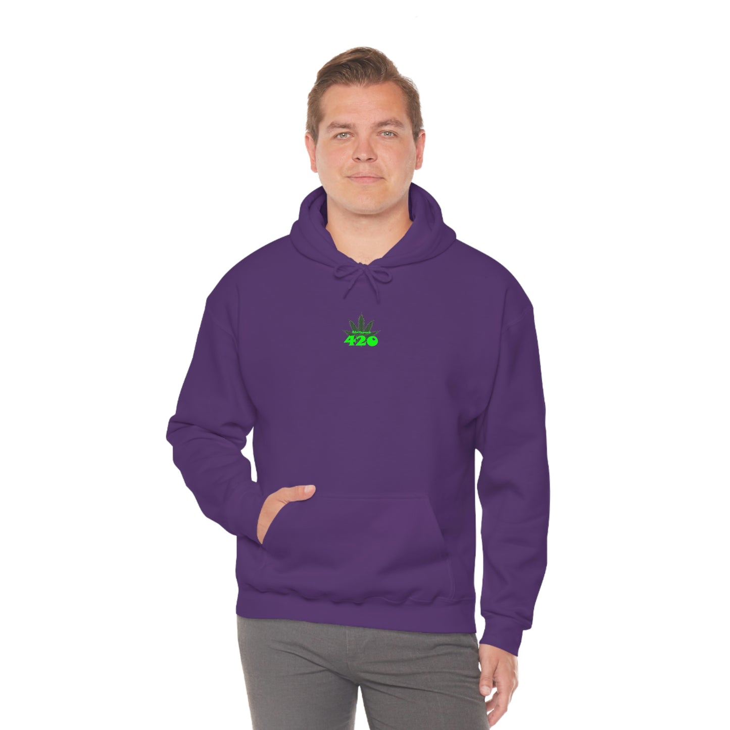 It came from above Skullymack 420 Hooded Sweatshirt