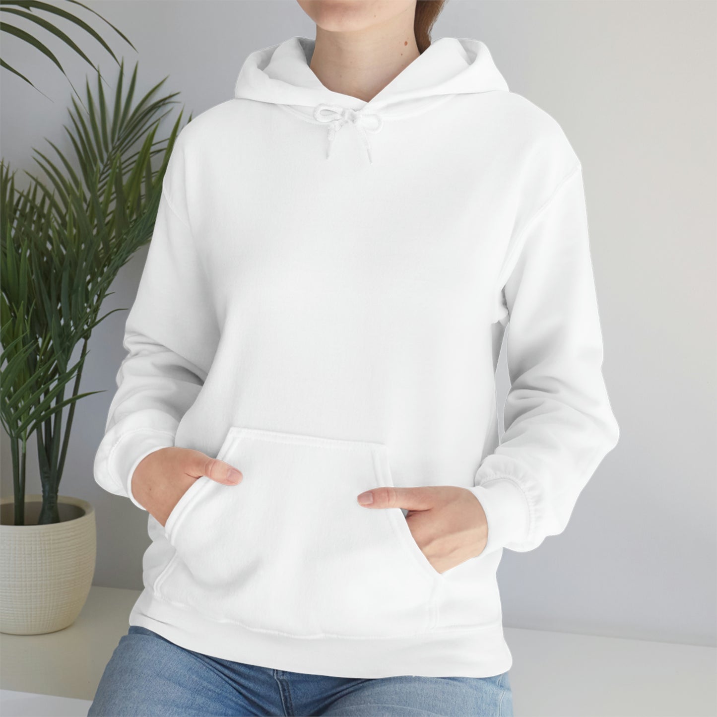 Skullymack OG wht Hooded Sweatshirt