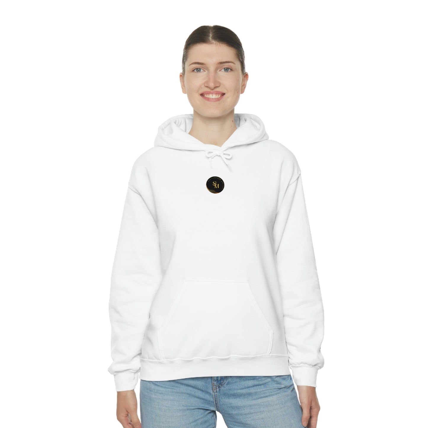 Skullymack OG wht Hooded Sweatshirt