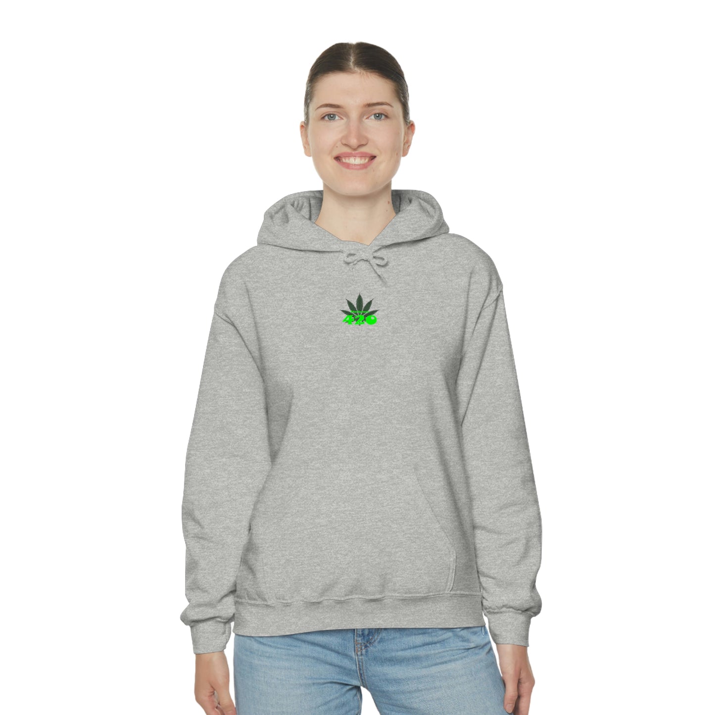 It came from above Skullymack 420 Hooded Sweatshirt