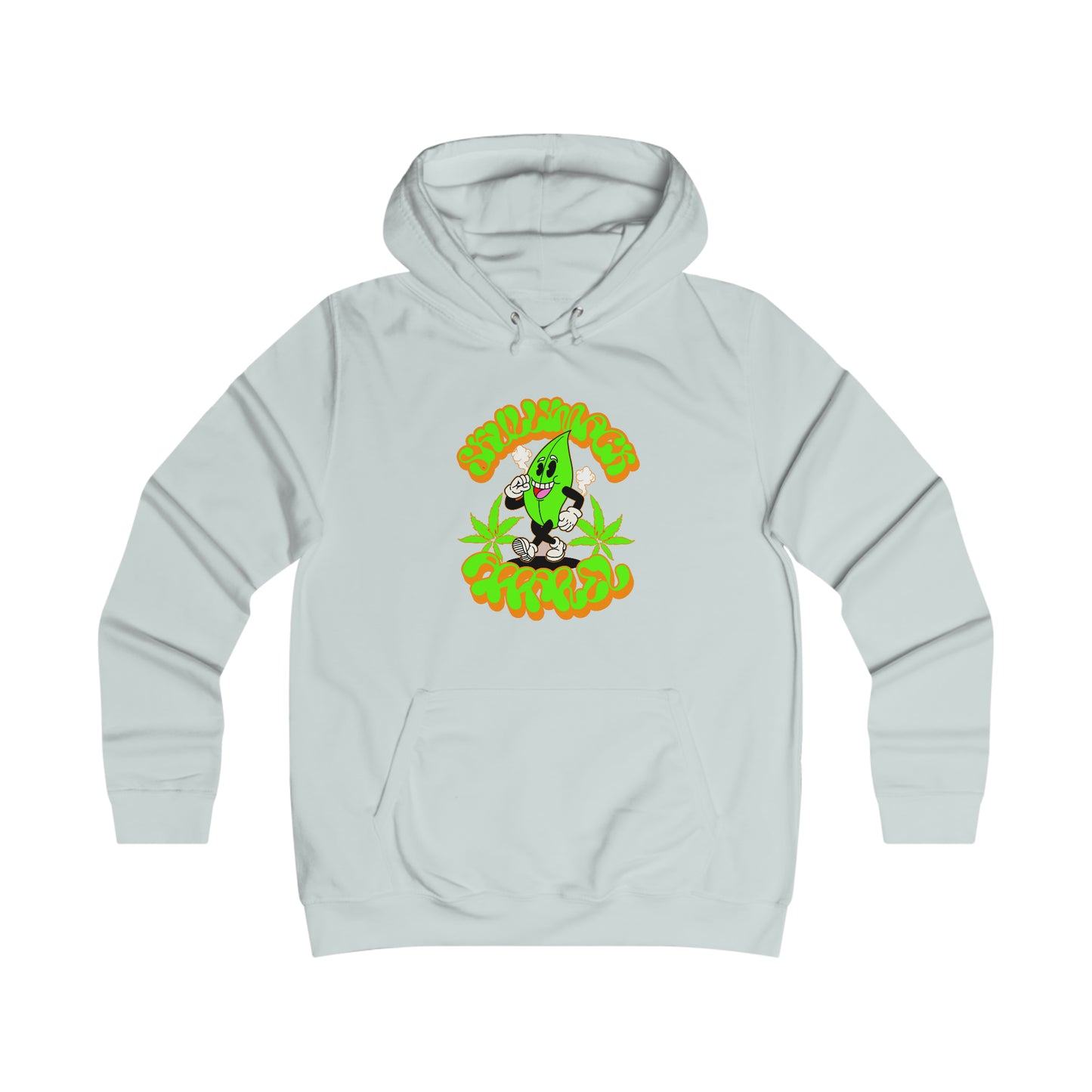 Skullymack 420 Girlie College Hoodie