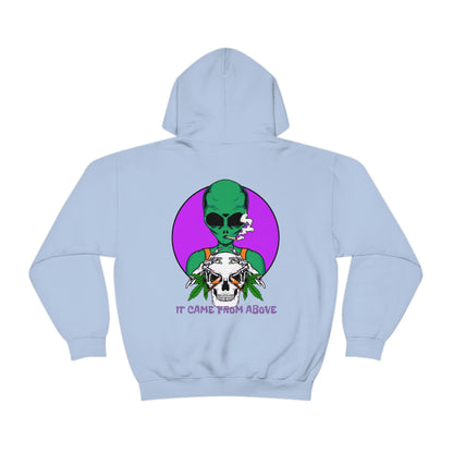 It came from above Skullymack 420 Hooded Sweatshirt