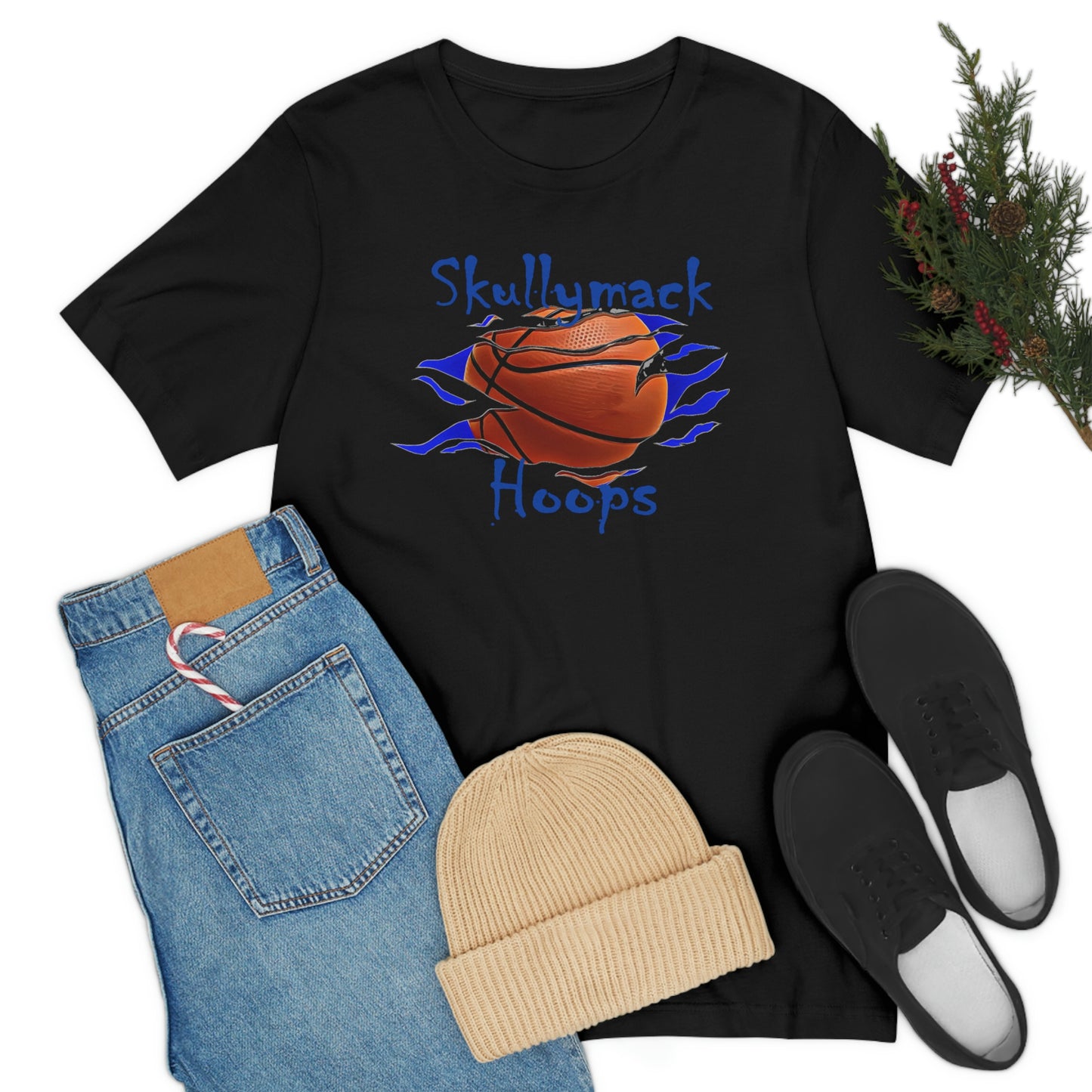 Skullymack Hoops Short Sleeve Tee