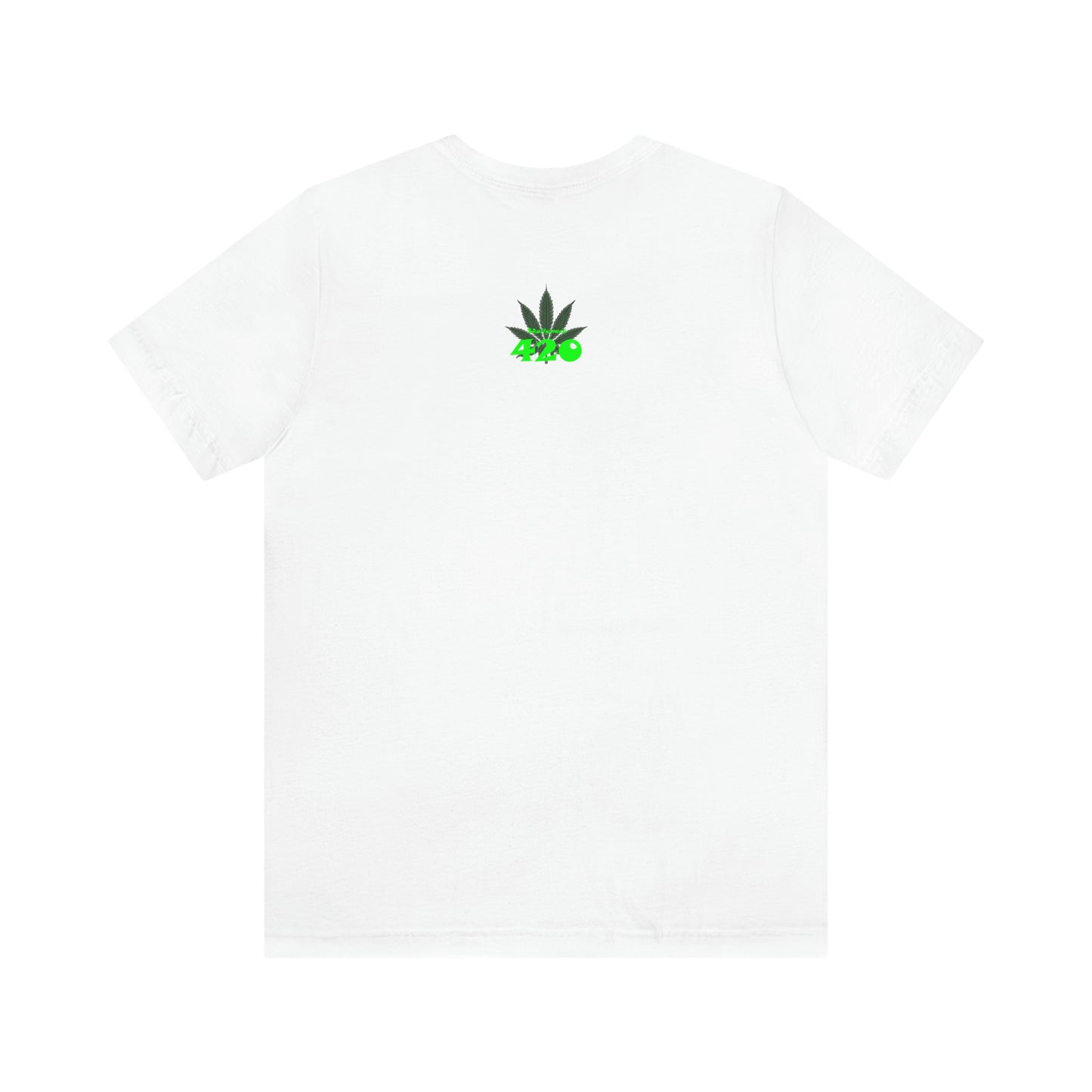 Skullymack its 420 wht Short Sleeve Tee