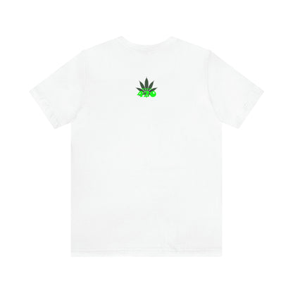 Skullymack its 420 wht Short Sleeve Tee