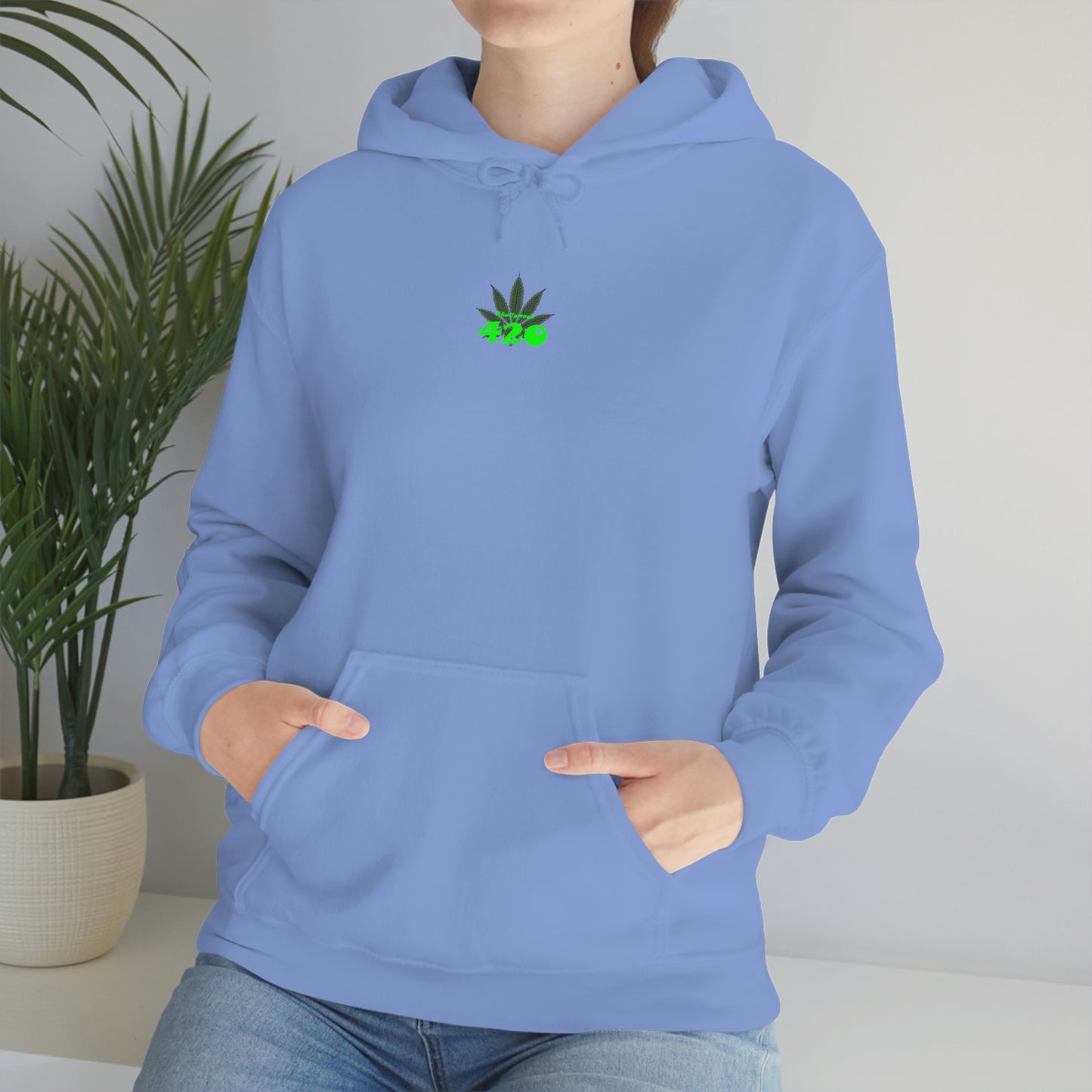 It came from above Skullymack 420 Hooded Sweatshirt