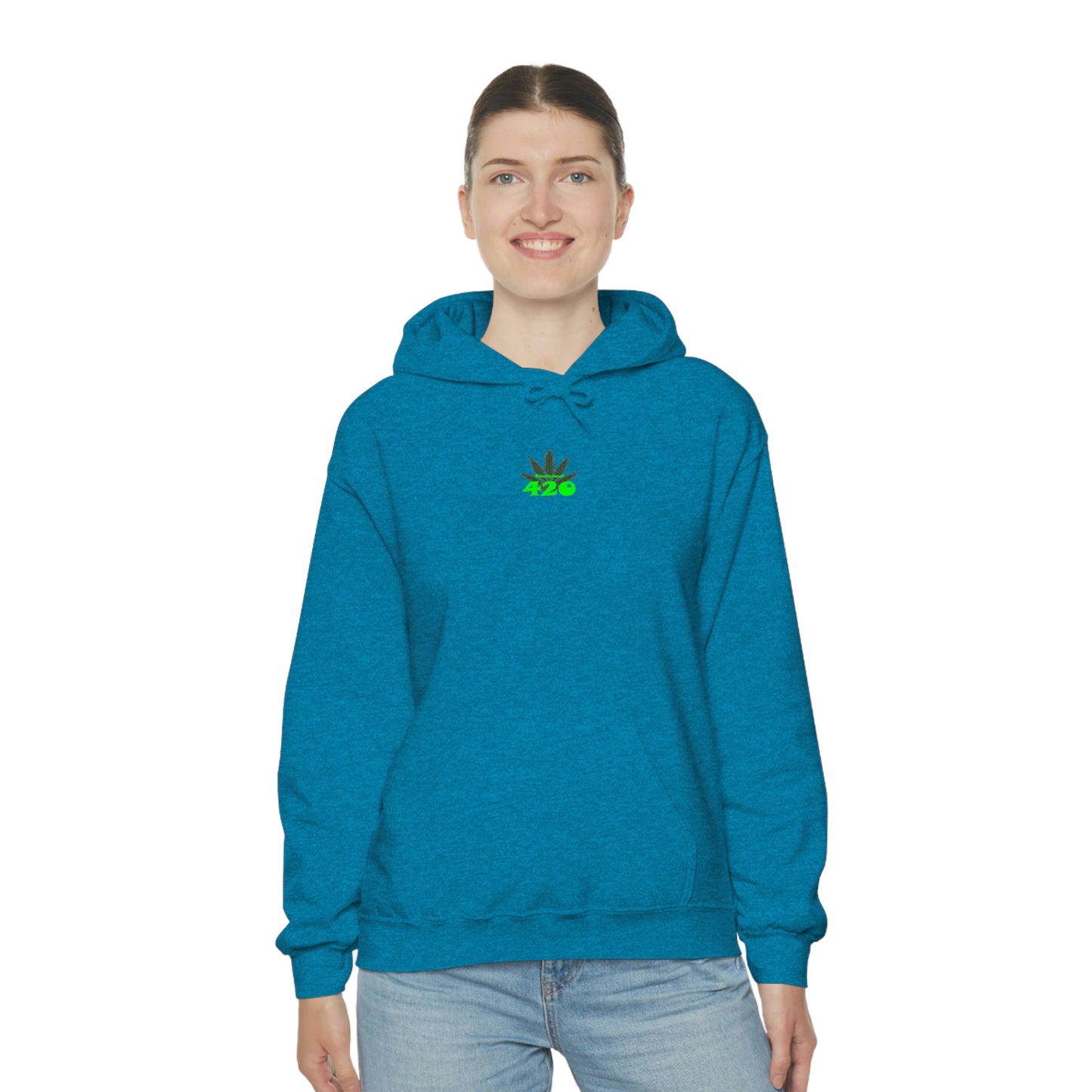 It came from above Skullymack 420 Hooded Sweatshirt