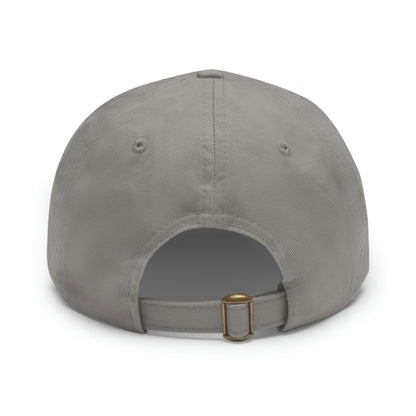 Skullymack 420 Hat with Leather Patch (Round)