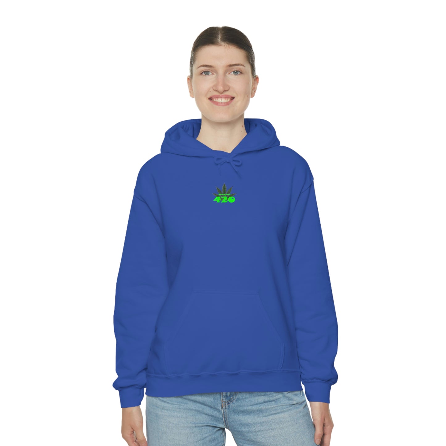 It came from above Skullymack 420 Hooded Sweatshirt