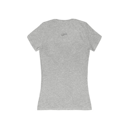 Women's Skullymack Short Sleeve Deep V-Neck Tee