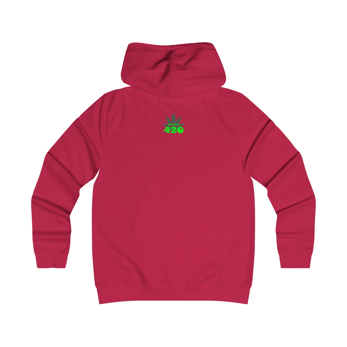 Skullymack It's 420 Girlie College Hoodie