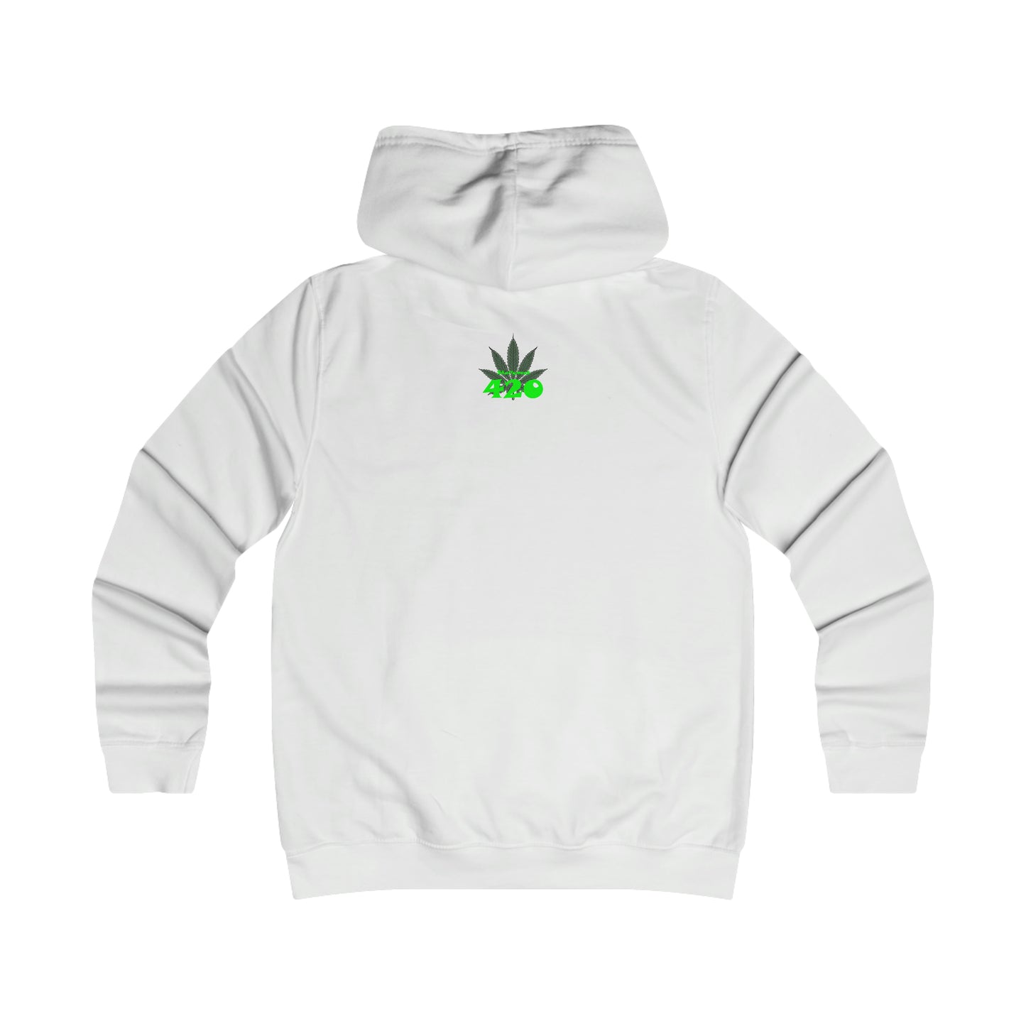 Skullymack 420 Girlie College Hoodie