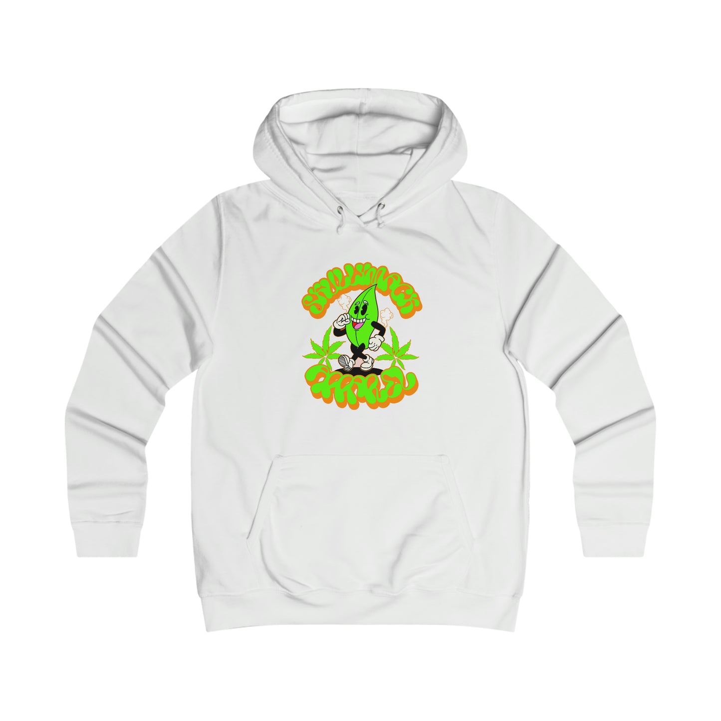 Skullymack 420 Girlie College Hoodie