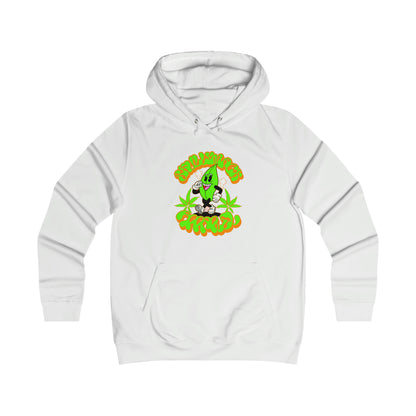 Skullymack 420 Girlie College Hoodie