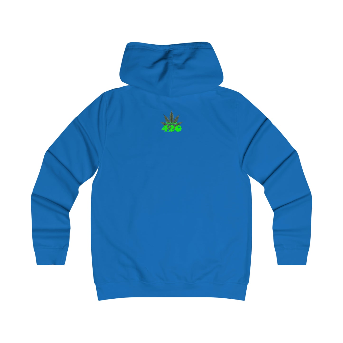 Skullymack It's 420 Girlie College Hoodie