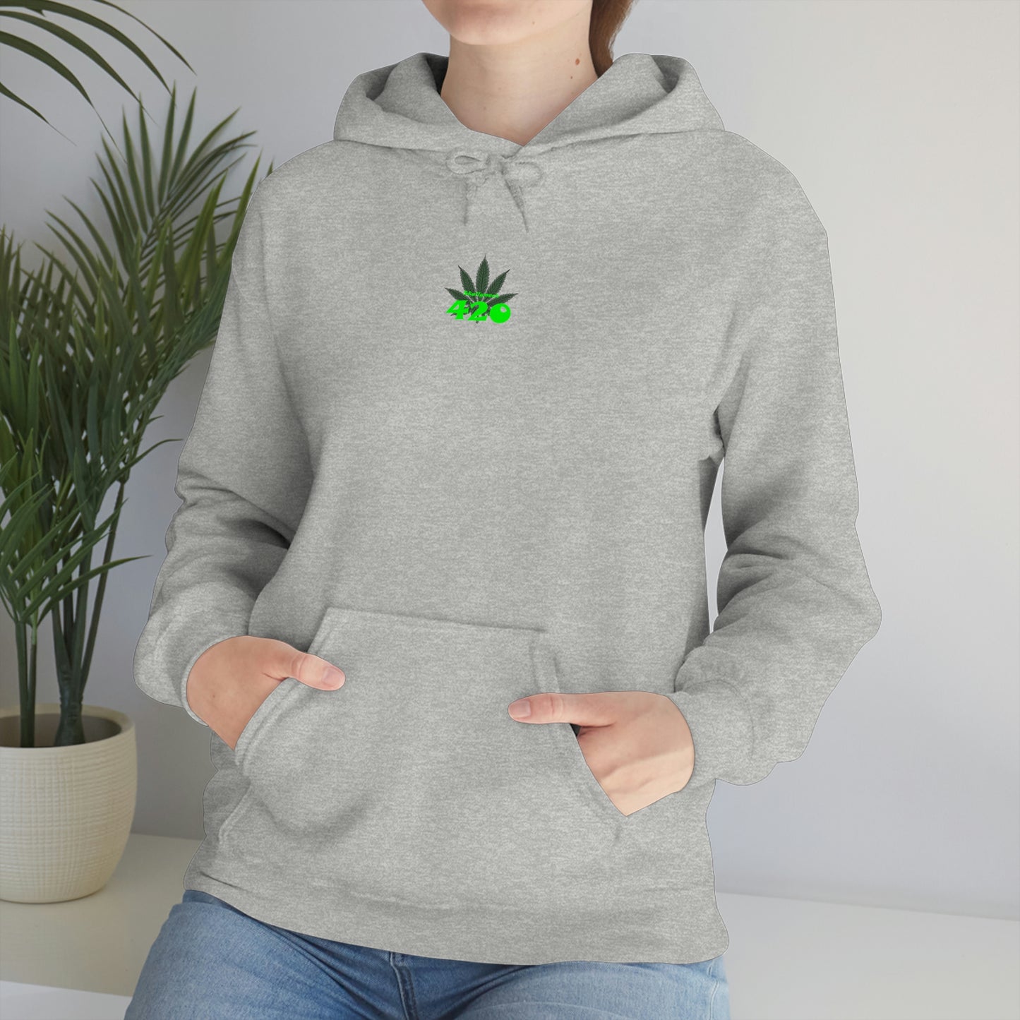 It came from above Skullymack 420 Hooded Sweatshirt