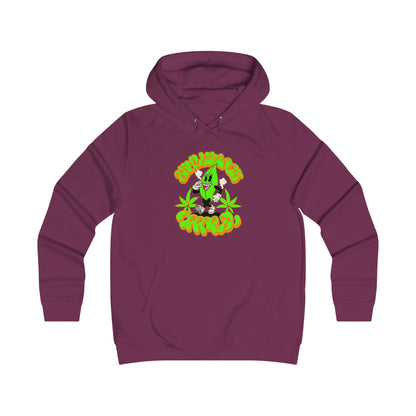 Skullymack 420 Girlie College Hoodie