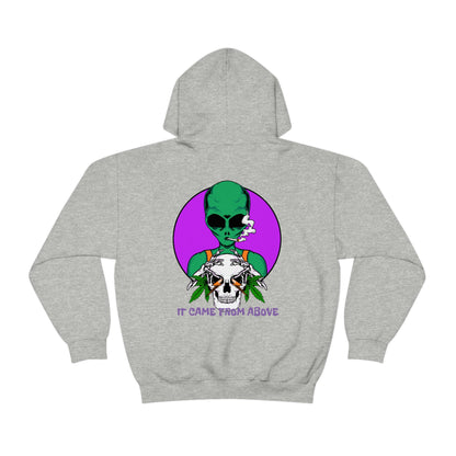 It came from above Skullymack 420 Hooded Sweatshirt