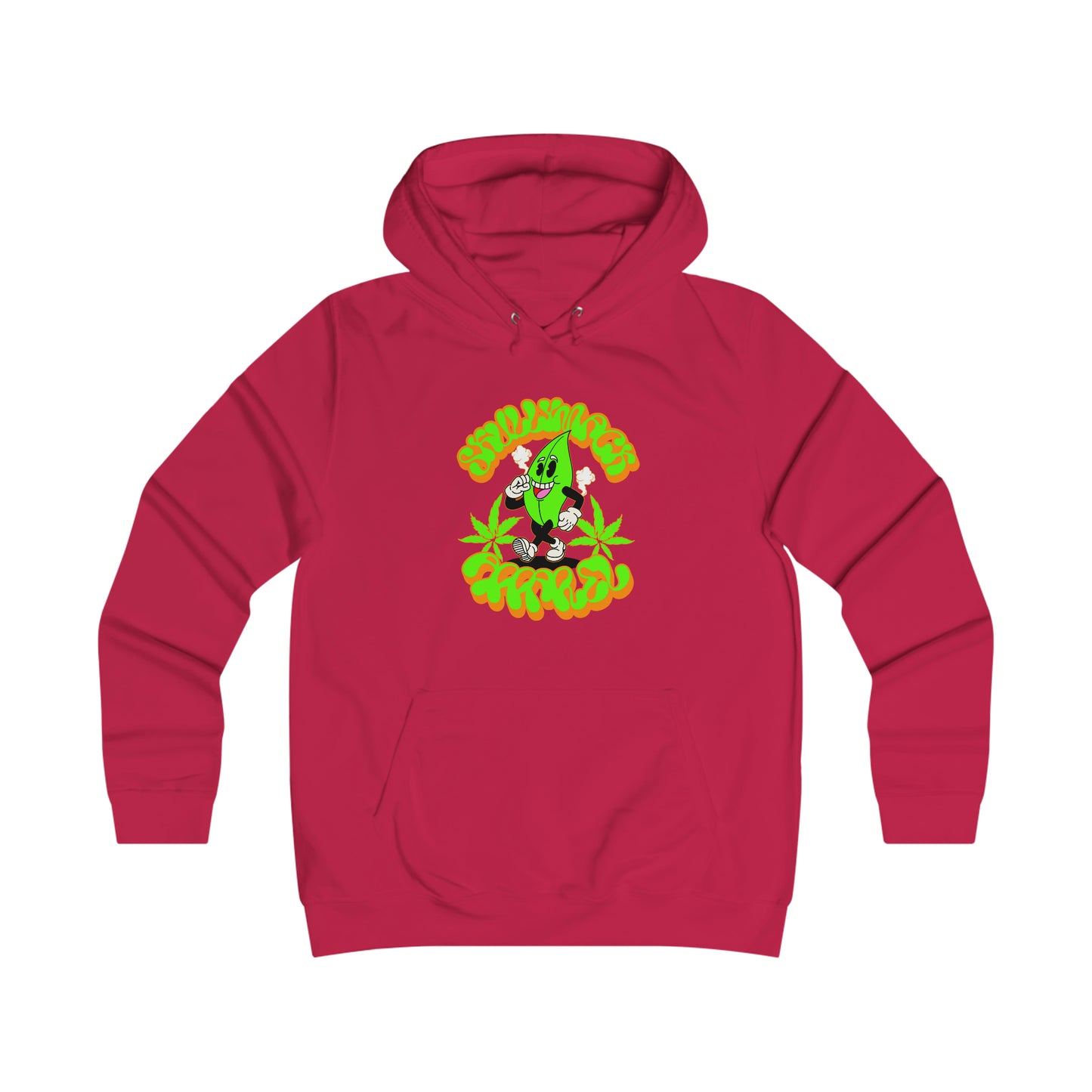 Skullymack 420 Girlie College Hoodie