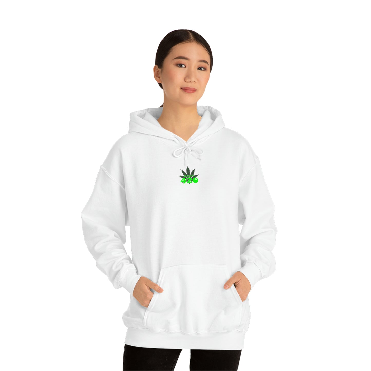 It came from above Skullymack 420 Hooded Sweatshirt