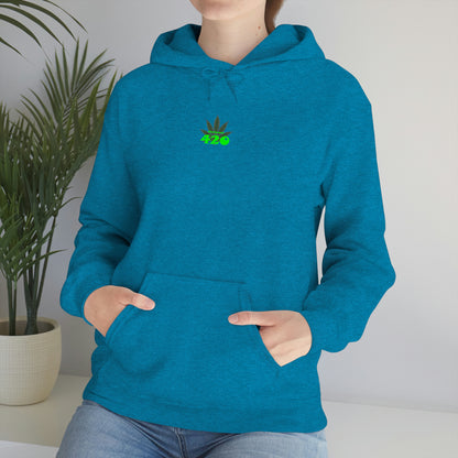 It came from above Skullymack 420 Hooded Sweatshirt