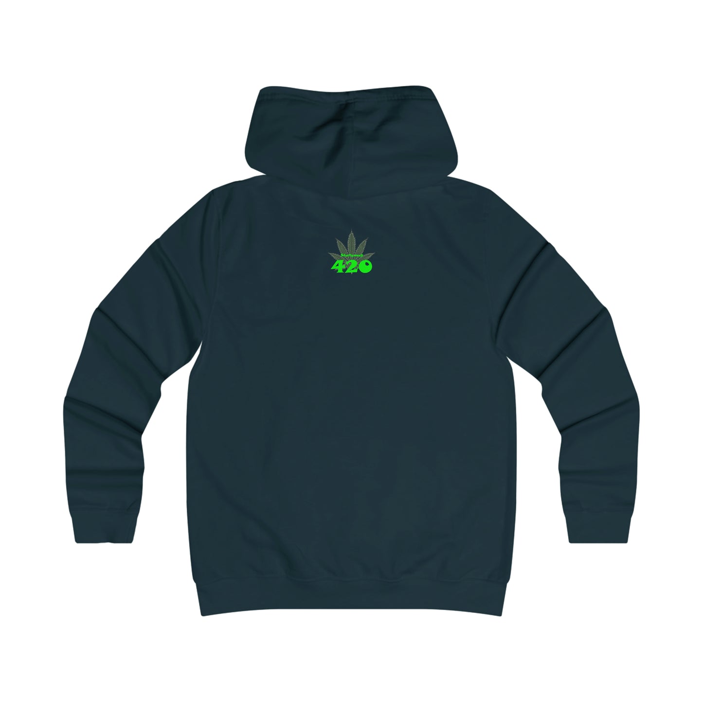 Skullymack 420 Girlie College Hoodie