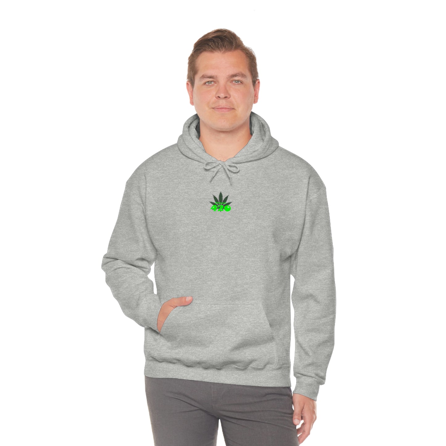 It came from above Skullymack 420 Hooded Sweatshirt