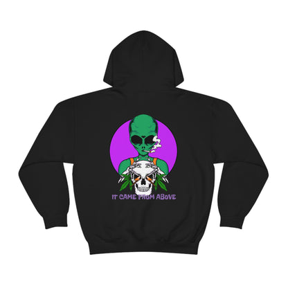 It came from above Skullymack 420 Hooded Sweatshirt