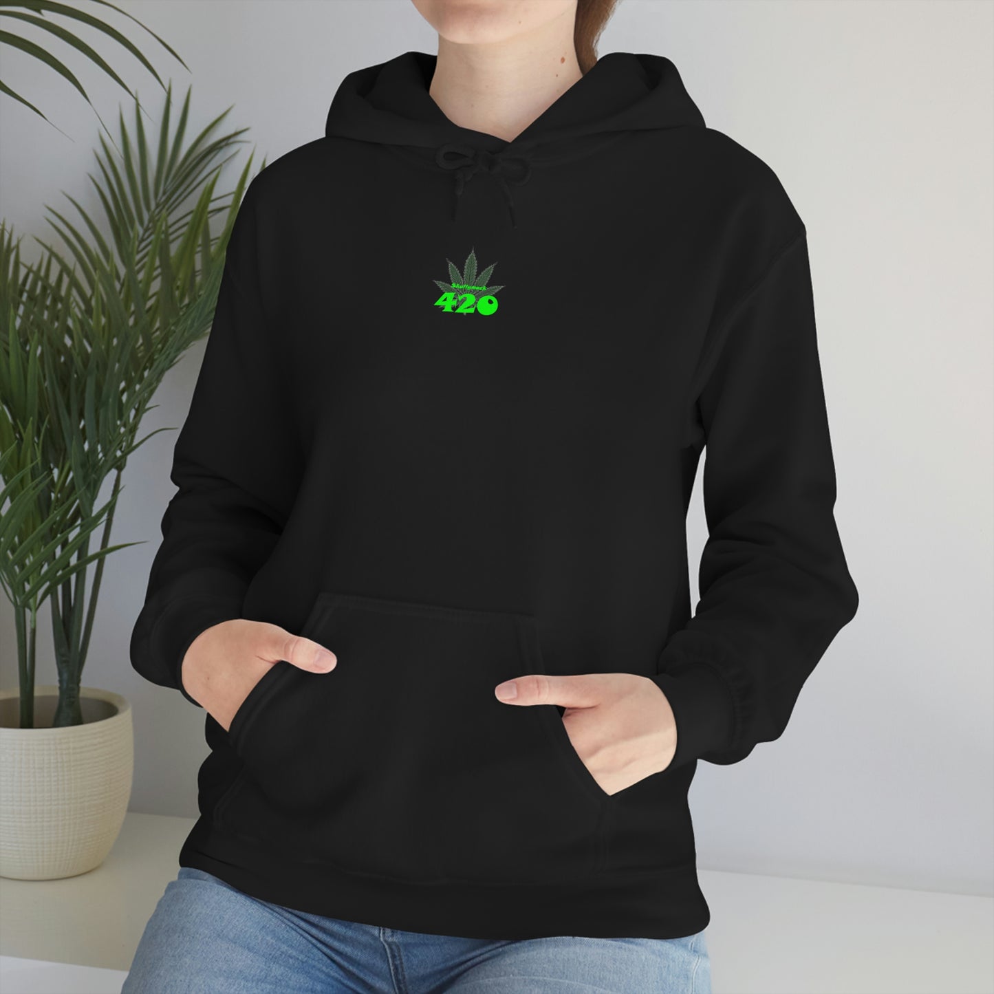 It came from above Skullymack 420 Hooded Sweatshirt