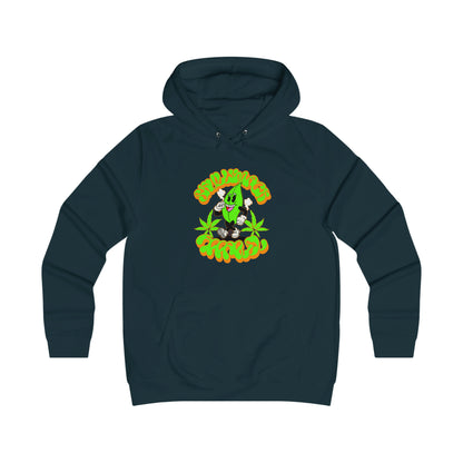 Skullymack 420 Girlie College Hoodie