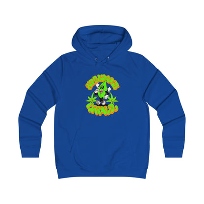 Skullymack 420 Girlie College Hoodie