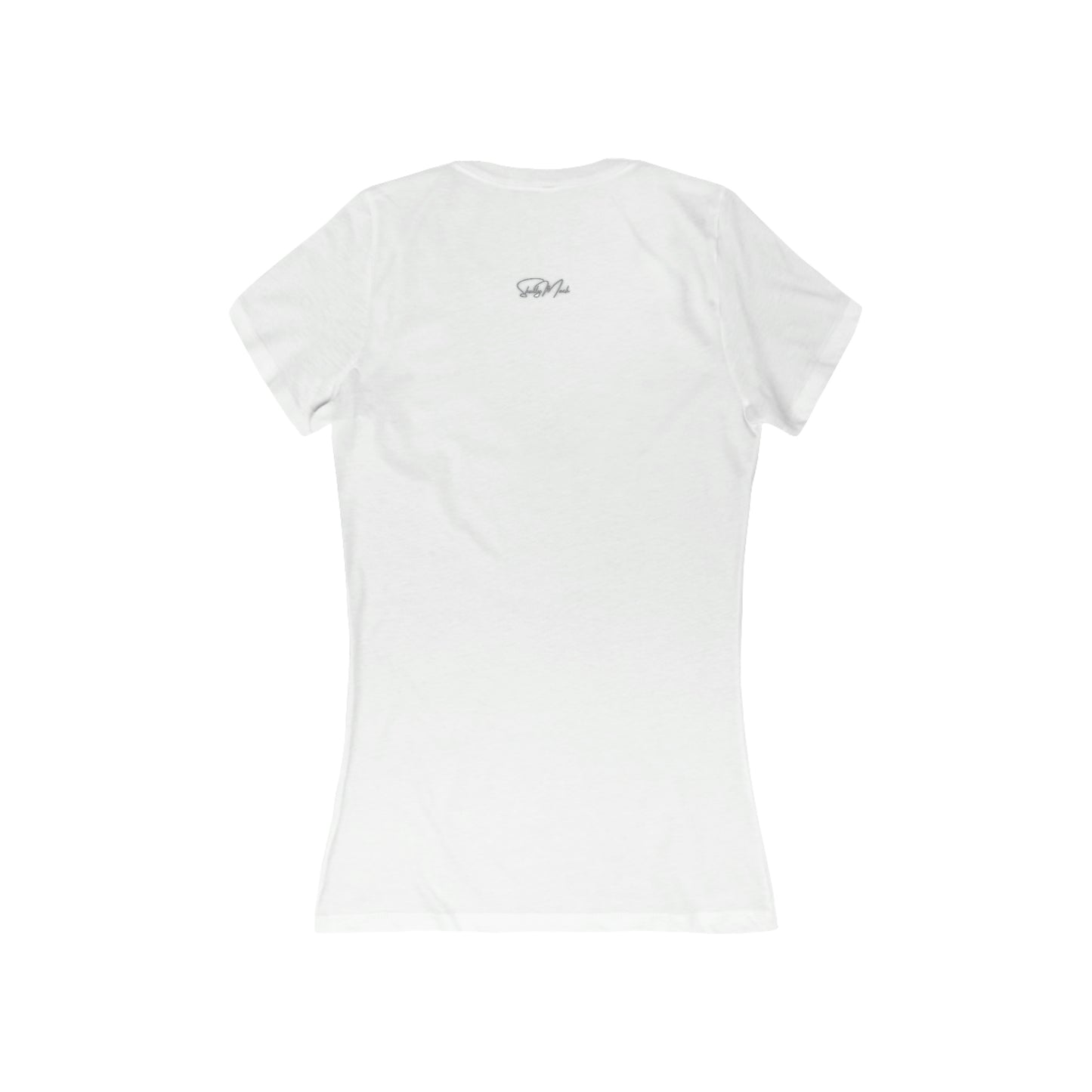 Women's Skullymack short sleeve deep V-Neck Tee