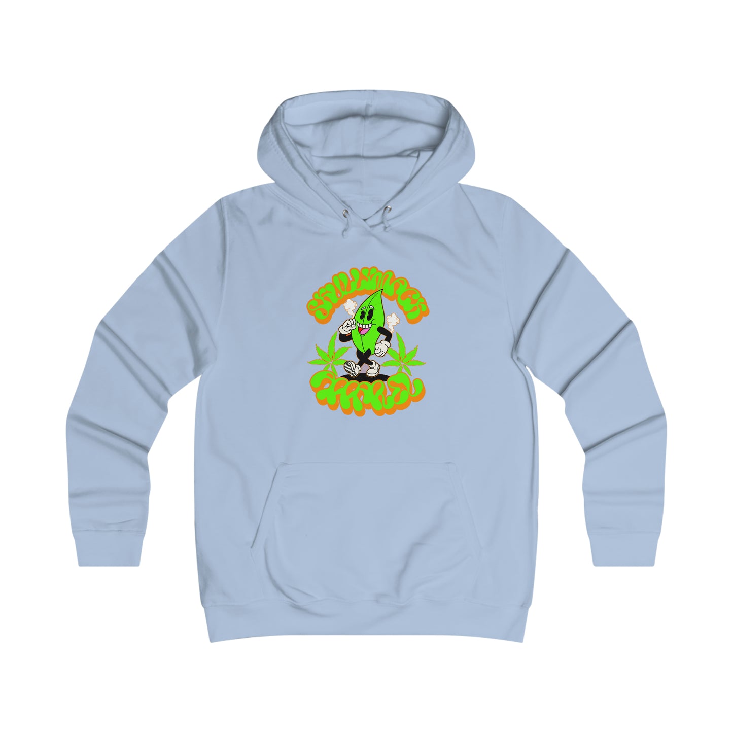 Skullymack 420 Girlie College Hoodie