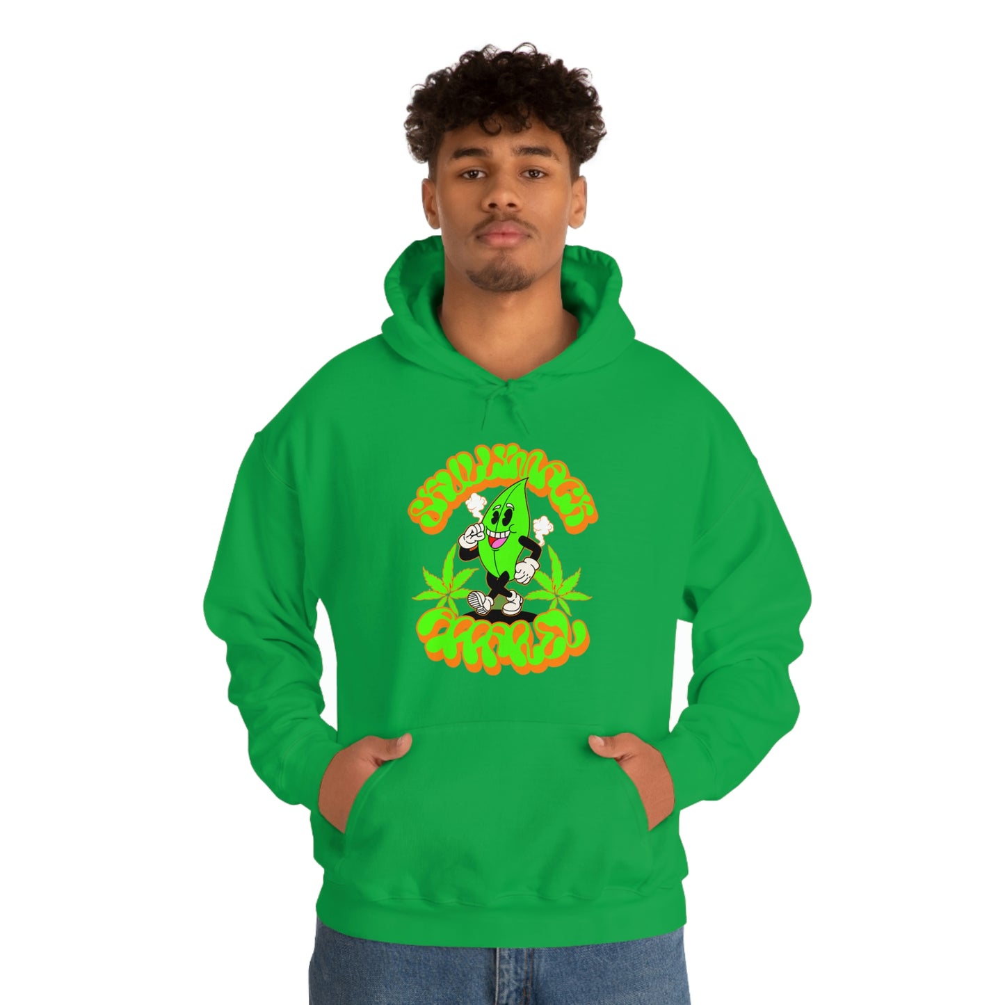 Skullymack 420 OG grn Hooded Sweatshirt