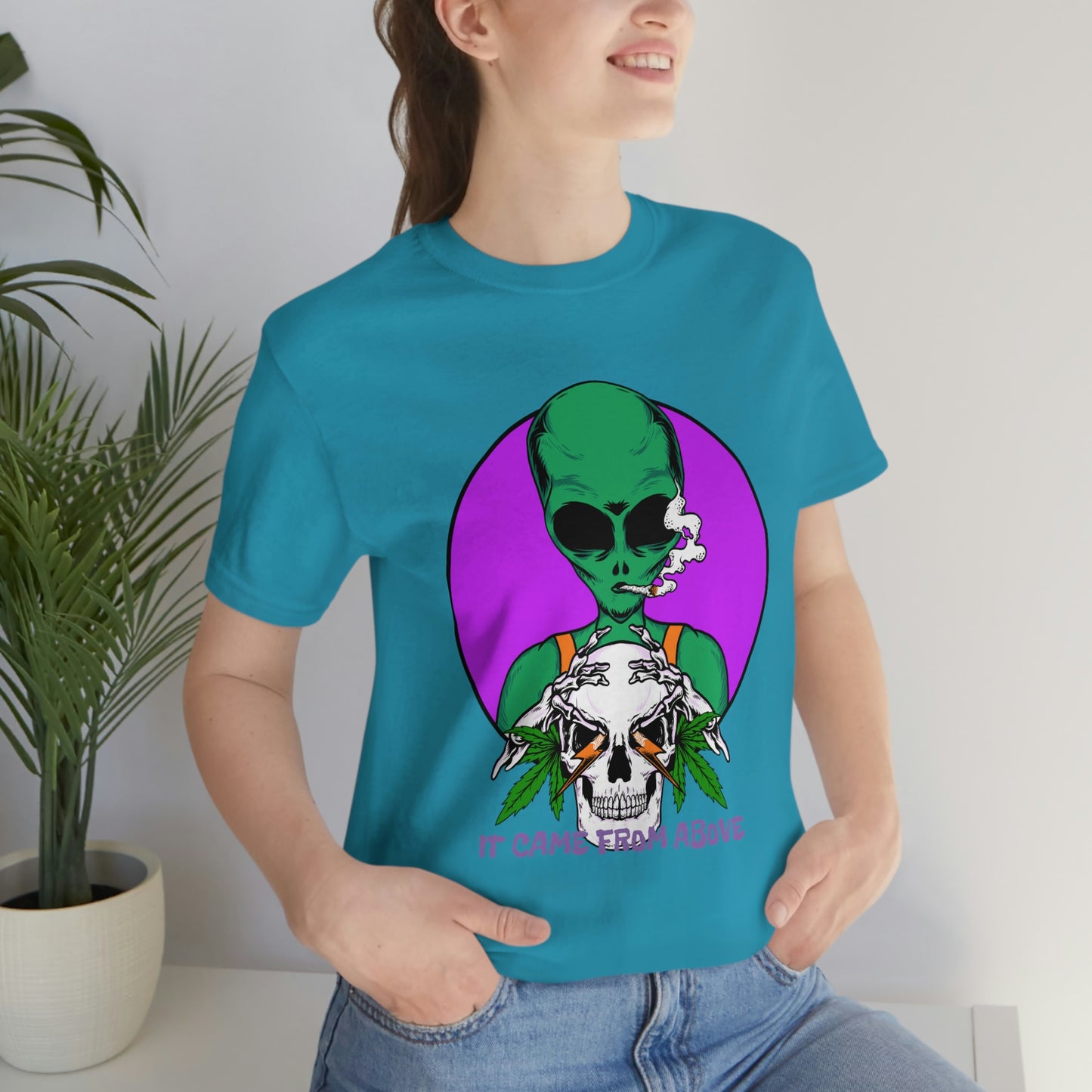 It came from above Skullymack 420 Short Sleeve Tee