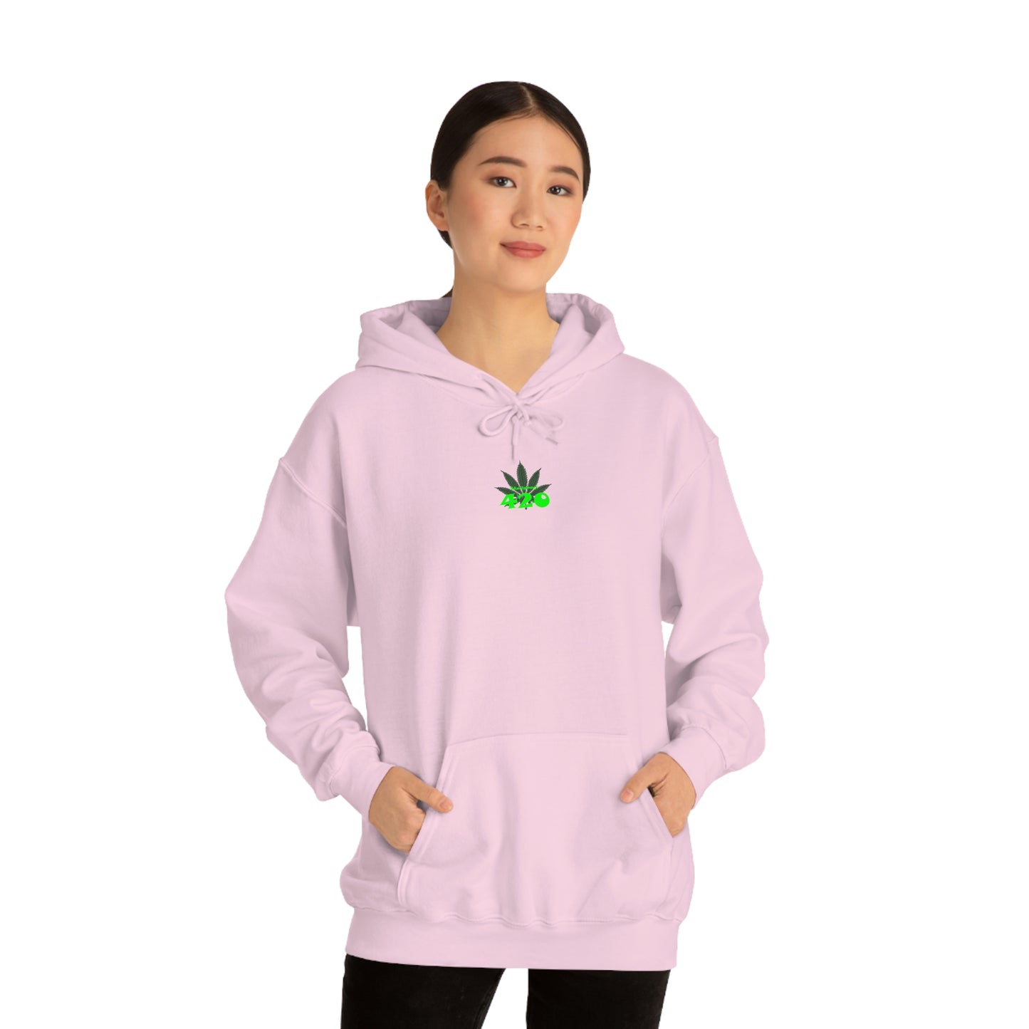 It came from above Skullymack 420 Hooded Sweatshirt