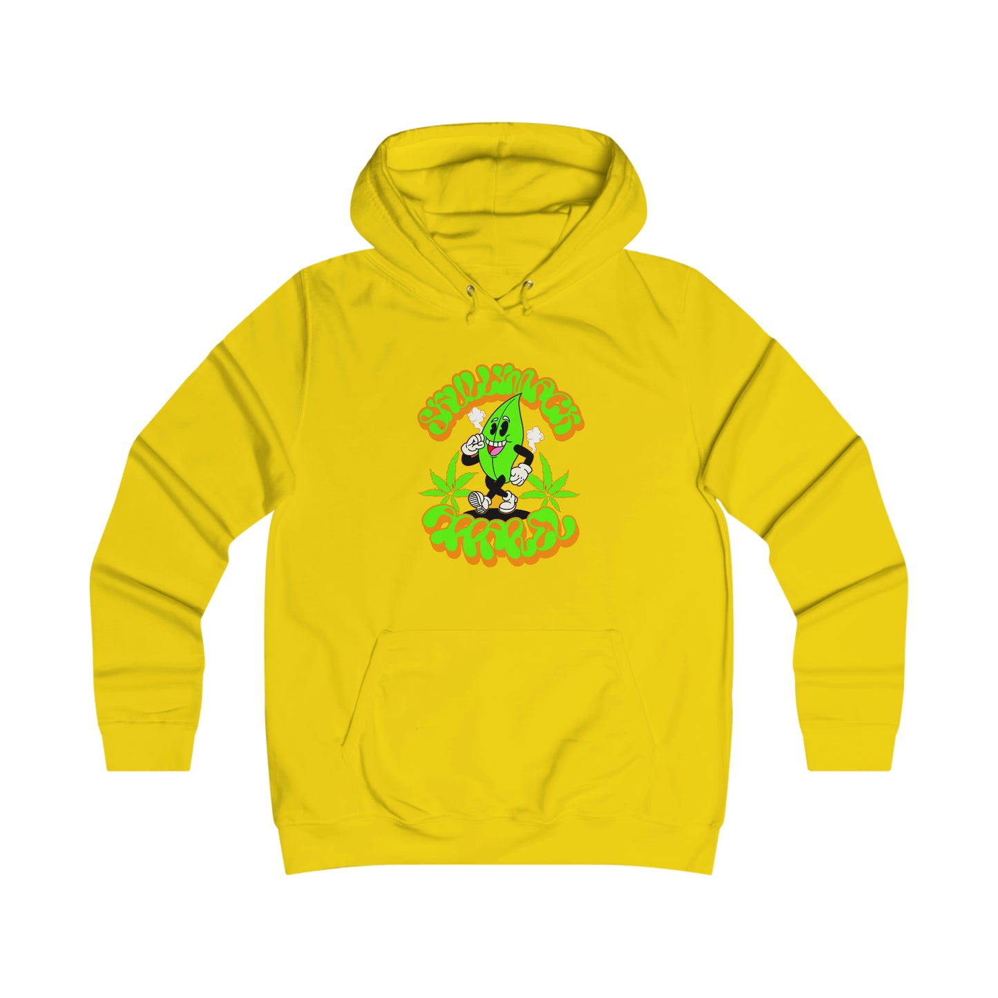 Skullymack 420 Girlie College Hoodie