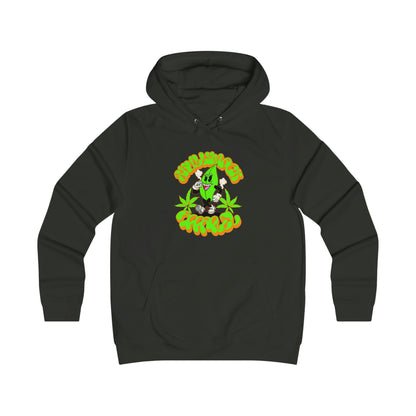 Skullymack 420 Girlie College Hoodie