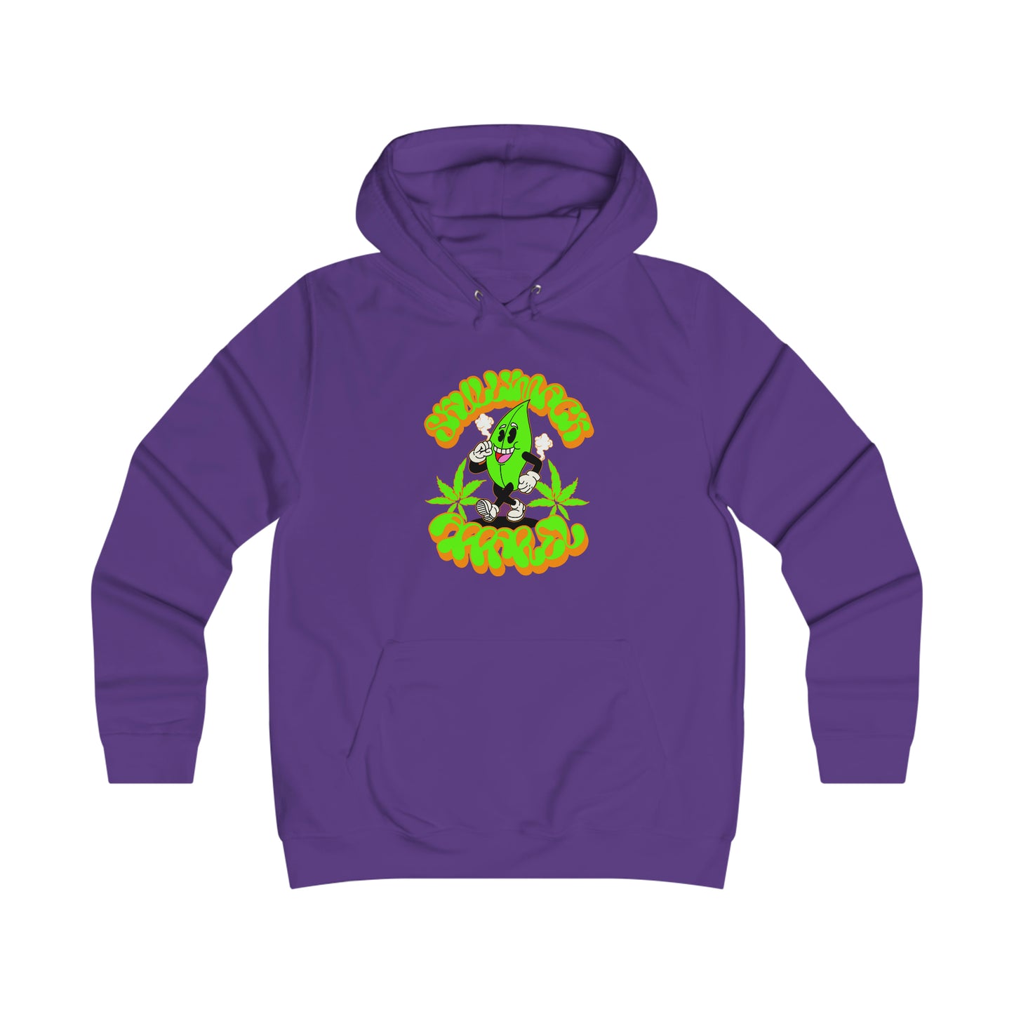 Skullymack 420 Girlie College Hoodie