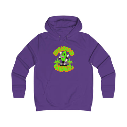 Skullymack 420 Girlie College Hoodie